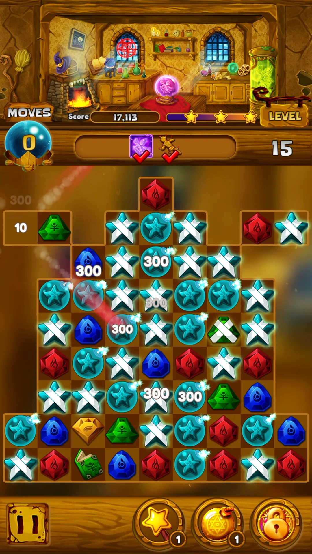 Secret Magic Story: Match 3 screenshot