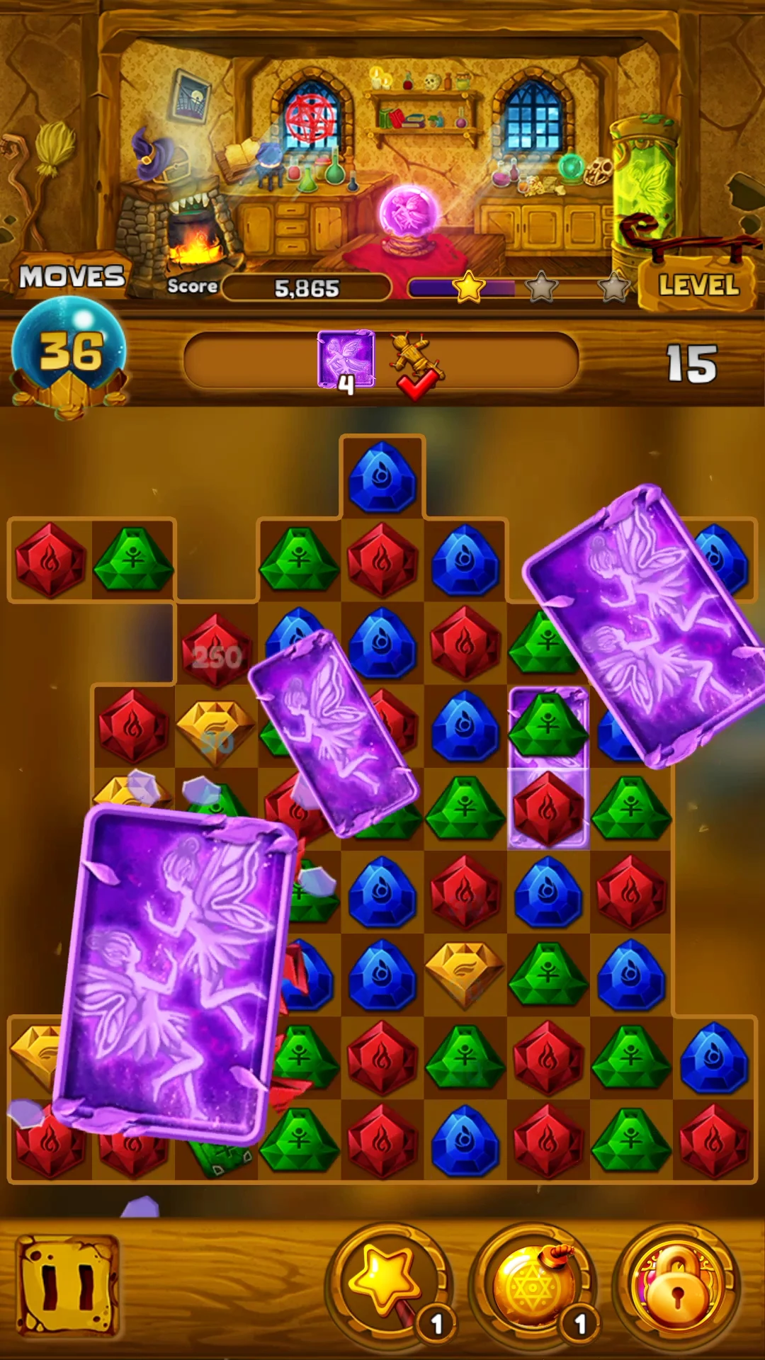 Secret Magic Story: Match 3 screenshot