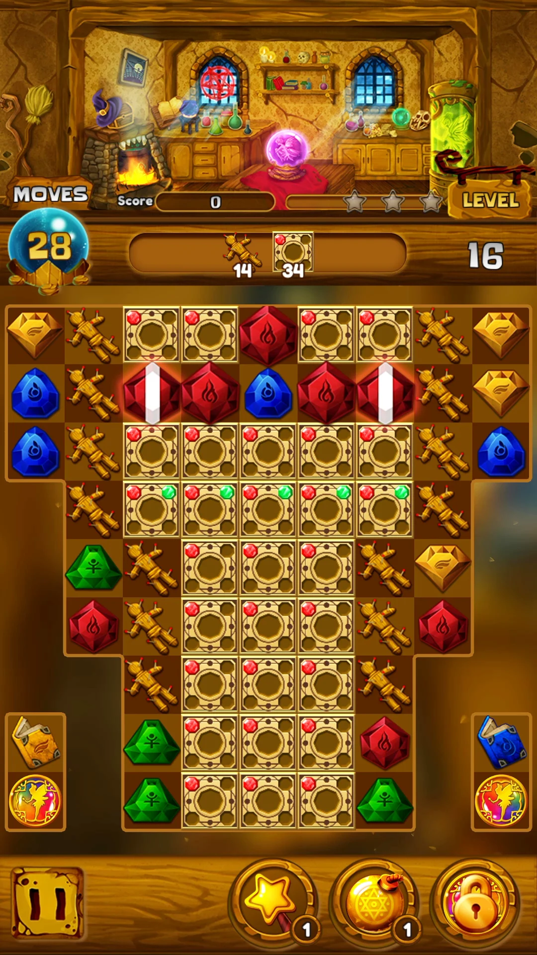 Secret Magic Story: Match 3 screenshot