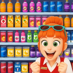 Icône de Goods Rush! 3D Sort Puzzle
